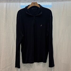Nautica Navy Quarter-Zip Pullover